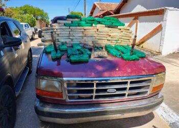 Drogas avaliadas em mais de R$ 4 milhões foram apreendidas em Araguaçu — Foto: Divulgação/PMTO