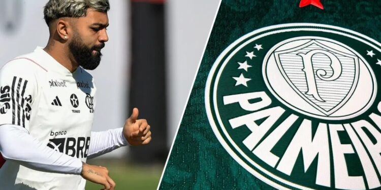 Gabigol acertou com o Palmeiras