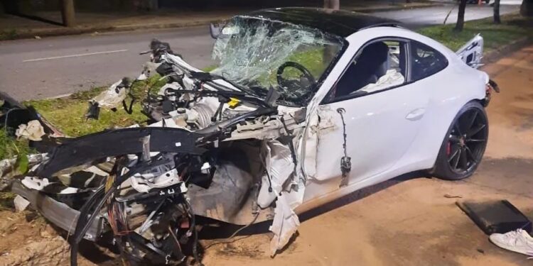Motorista de Porsche responderá por morte de amigo durante acidente em BH
