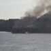 Grande embarcação de passageiros pega fogo no Amazonas; Marinha é acionada e fala em “diversas vítimas”