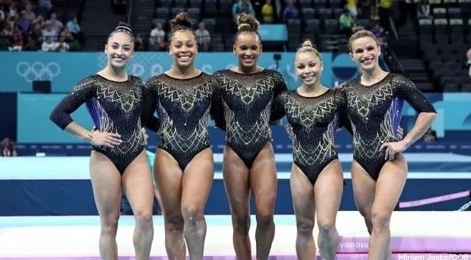 Brasil conquista medalha inédita por equipes da ginástica artística