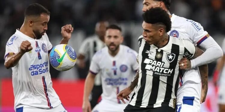 Botafogo e Bahia empatam no Rio e deixam confronto aberto na Copa do Brasil