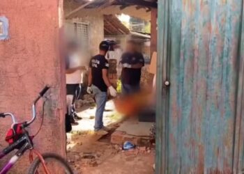 Homem é morto a tiros em Araguaína, região norte do Tocantins — Foto: Luiz Ernandes