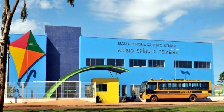 Escola de tempo integral em Palmas — Foto: Divulgação/Prefeitura de Palmas