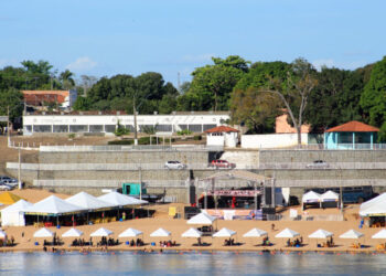 Praia Pôr do Sol em Tocantínia-TO Foto: Divulgação