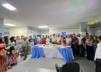 No Hospital de Referência de Porto Nacional, os pais foram homenageados