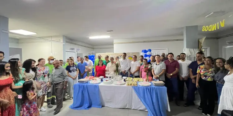 No Hospital de Referência de Porto Nacional, os pais foram homenageados