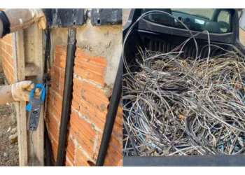 Ao todo, foram desativadas 53 ligações clandestinas na região Norte da capital - Divulgação Energisa