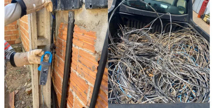 Operação de combate ao furto de energia desativa mais de 50 ligações clandestinas em Palmas