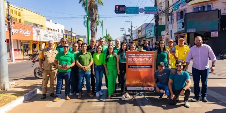 Prefeitura de Paraíso promove campanha de conscientização para o combate a incêndios