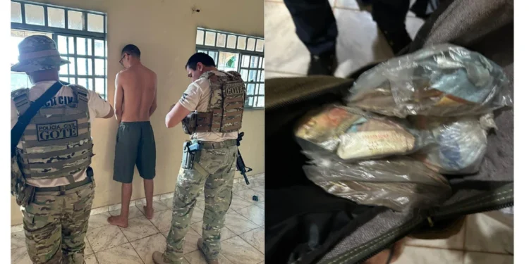 Operação Crypto Fall foi deflagrada na cidade de Porto Franco (MA) - Divulgação PCTO