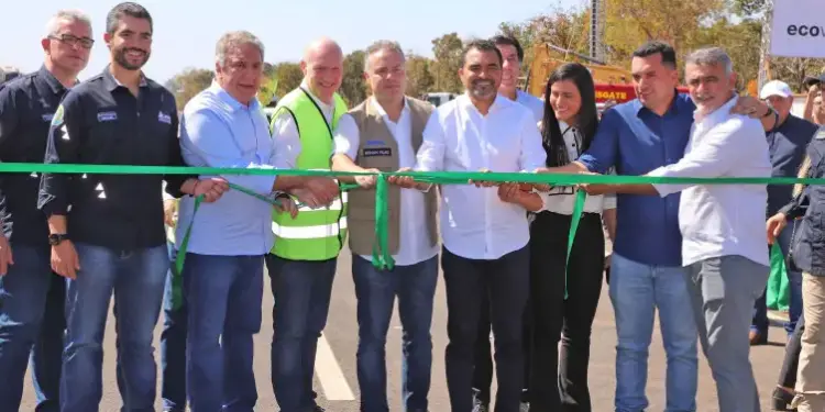 Presidente da Aleto prestigia inauguração do primeiro trecho da duplicação da BR-153, em Gurupi