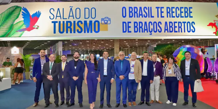 Governador Wanderlei Barbosa exalta potencial turístico do Tocantins durante visita ao Salão do Turismo no Rio de Janeiro