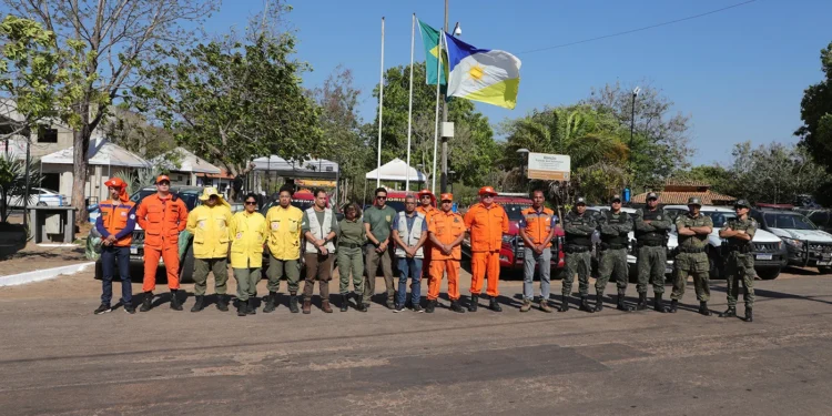 Governo do Tocantins reúne representantes do Comitê do Fogo em Taquaruçu para a formação de força-tarefa no combate a incêndios na região