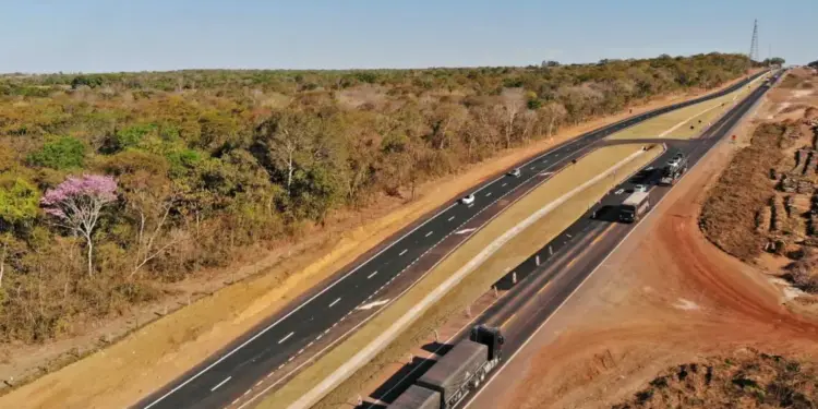 Governador Wanderlei Barbosa e ministro Renan Filho inauguram primeira etapa da duplicação da BR-153, em Gurupi