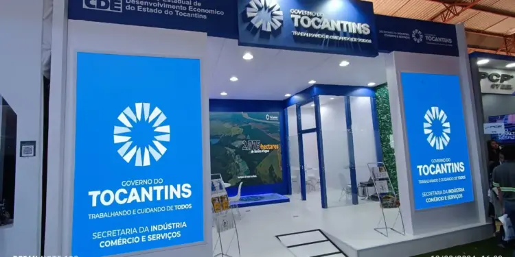 Governo do Tocantins realiza trabalho de captação de investidores na 30ª Fenasucro, maior feira de biotecnologia do mundo