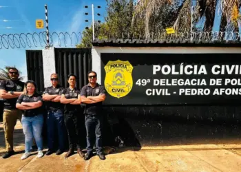 Equipe realizou força-tarefa em Pedro Afonso-Divulgação SSP