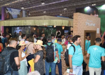 Mazim Aguiar/ Governo do Tocantins - Estande do Tocantins na ABAV Expo 2023 atraiu milhares de visitantes