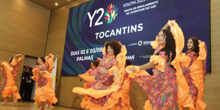 Governo do Tocantins promove em Palmas, encontro regional do Y20, grupo oficial de engajamento de juventude do G20.