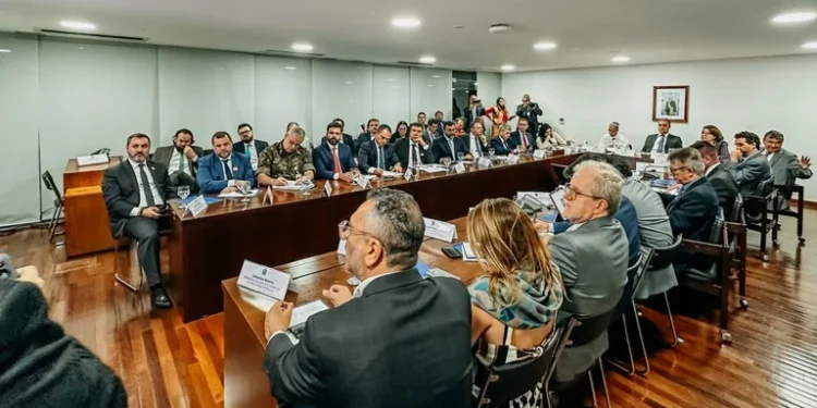 Governo do Tocantins discute com integrantes do governo federal e dos estados amazônicos e do Pantanal ações para intensificar combate ao  fogo 