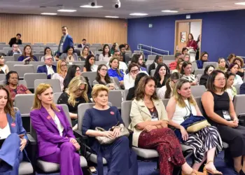 A delegada Lívia Rafaela Vasconcelos, titular da DEAMV - Tocantinópolis participa da 18ª edição da Jornada Lei Maria da Penha - Zeca Ribeiro/Agência CNJ