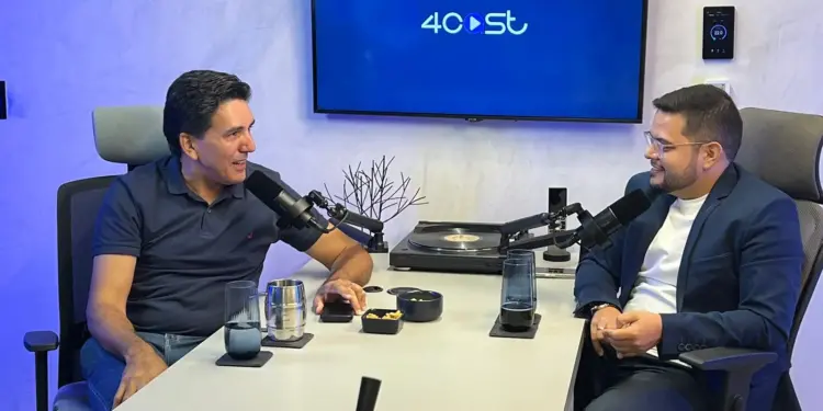 Em Podcast, Júnior Geo fala sobre musculatura política, apoio de Cinthia, ações realizadas e futuro de Palmas