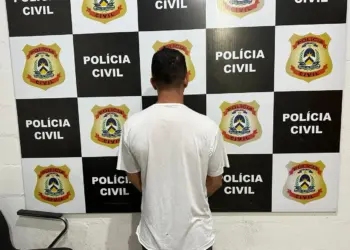 O suspeito tinha dois mandados de prisão em aberto, um expedido pela 4ª Vara Criminal de Teresina, no Piauí, e outro pelo juízo de Itupiranga, no Pará - Divulgação SSP/TO