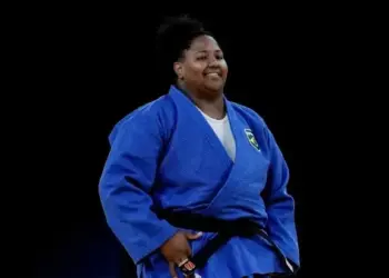 Beatriz Souza começou a campanha rumo ao ouro olímpico no judô vencendo a nicaraguense Izayana Marenco Crédito: Alexandre Loureiro/COB