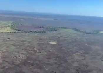 Incêndio florestal atinge a Ilha do Bananal e já consumiu cerca de seis mil hectares de vegetação