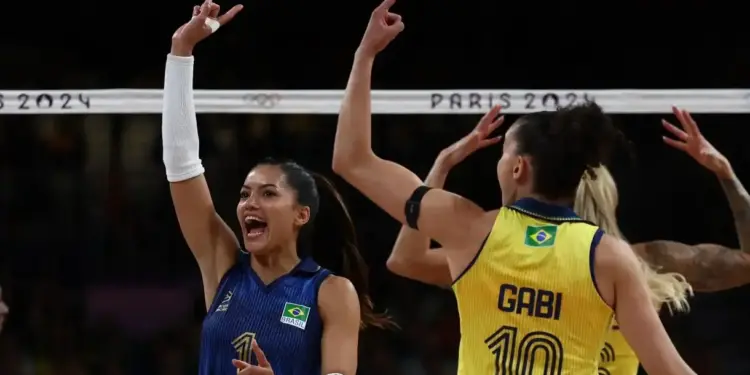 Brasil se classificou para a semifinal da Olimpíada de Paris
Divulgação/COB