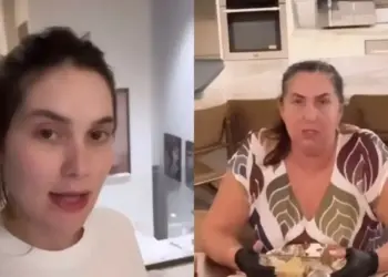 Virginia mostrou a mãe contando sobre o diagnóstico após uma queda
Instagram/Virginia Fonseca