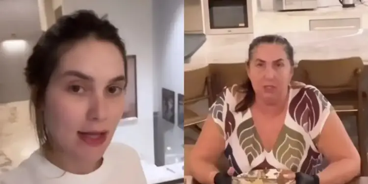 Virginia relata que mãe fraturou costela após queda em gravação de programa