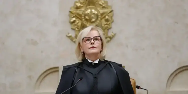Então presidente do STF, Rosa Weber pautou o caso para julgamento virtual uma semana antes de se aposentar
Fellipe Sampaio /SCO/STF