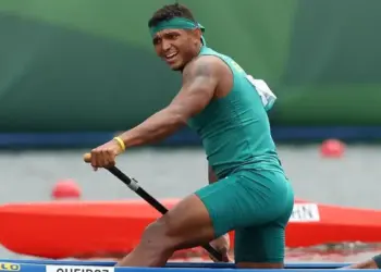 Isaquias Queiroz está nas semifinais do C1 1000m em Paris 2024 Foto: Phil Walter/Getty Images