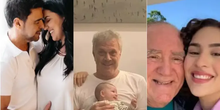 Além de Zezé Di Camargo, veja famosos que foram pais depois dos 60 anos