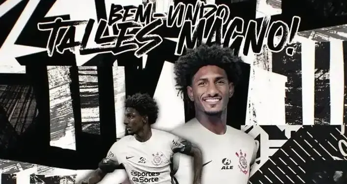 Corinthians anuncia contratação do atacante Talles Magno
