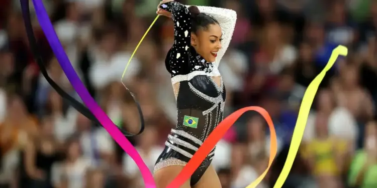 Bárbara Domingos conquista melhor colocação do Brasil na Ginástica Rítmica