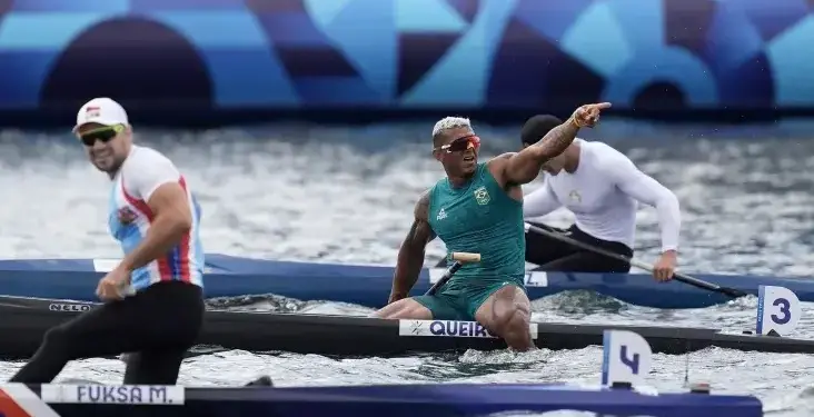 Isaquias Queiroz conquistou a prata no C1 1000m

Crédito: Alexandre Loureiro/COB