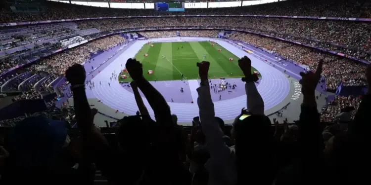 Stade de France vai receber a cerimônia de encerramento do Jogos de Paris
Christian Petersen/Getty