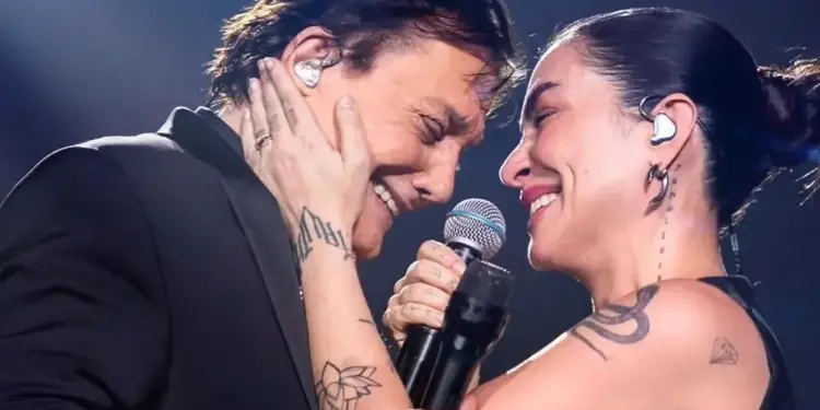 Fábio Jr. e Cleo Pires lançam clipe com regravação de “Pai”