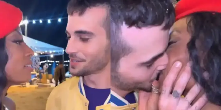 Fiuk e Lumena aparecem aos beijos em festa
Instagram/ Carlinhos Maia