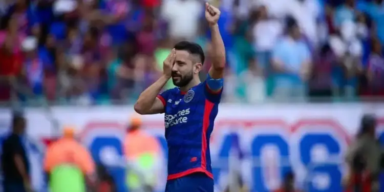 Everton Ribeiro marca, e Bahia vence clássico contra o Vitória pelo Brasileirão