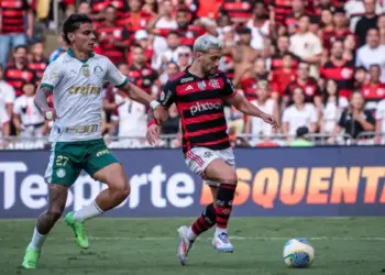 Flamengo e Palmeiras empataram no Maracanã Foto: RAFAEL SACHARNY/IMMAGINI/ESTADÃO CONTEÚDO