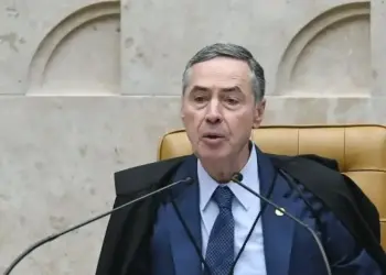 O ministro Luís Roberto Barroso, presidente do STF 16/11/2023 - Carlos Moura/SCO/STF