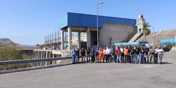 Forças de Segurança do Tocantins realizam visita técnica na Usina Hidrelétrica de Lajeado para avaliação de prevenção de desastres ambientais