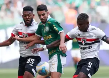 Palmeiras e São Paulo se enfrentaram no Allianz Parque, pelo Brasileirão Cesar Greco/Palmeiras