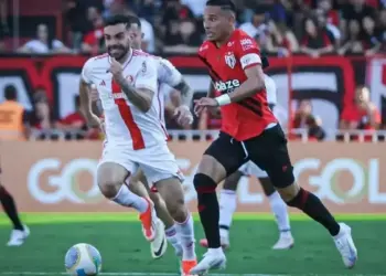 Atlético-GO venceu o Internacional dentro de casa Ingryd Oliveira/Atlético-GO