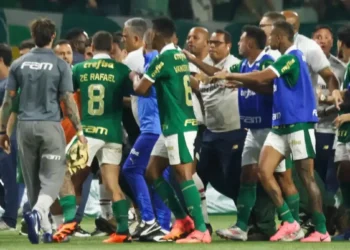 Confusão em Palmeiras x São Paulo começou após o apito final