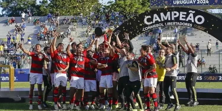 Flamengo foi campeão da Libertadores Sub-20 em março
CONMEBOL