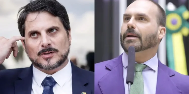 Delegados da PF decidem entrar com ação contra Marcos do Val e Eduardo Bolsonaro